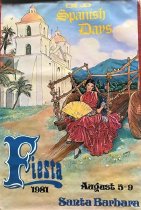 1981 Old Spanish Days Fiesta Poster