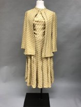 Dress and jersey jacket, Mid-Late 20th cent.