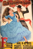 1972 Old Spanish Days Fiesta Poster