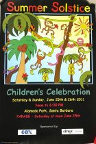 2011 Summer Solstice Children's Celebration Poster, 2011