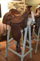 Old Spanish Days Presidente Saddle, c. 1920s