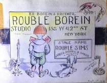 Untitled [Rouble Borein], September 1, 1918