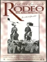 2001 Old Spanish Days Fiesta Stock Horse Show & Rodeo Poster