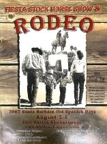 2007 Old Spanish Days Fiesta Stock Horse Show & Rodeo Poster