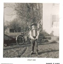 Halloween 1958, Daryl McCurry, by Fall City Feed Store