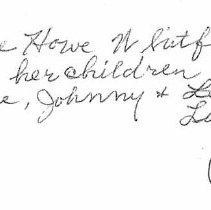 Elsie Howe Whitfield with her children, Fall City c1911