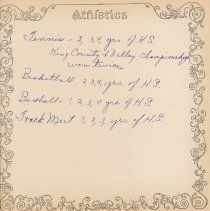 Girl Graduate's Journal, Beulah Leach 1928 Fall City