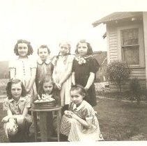 Birthday party, early 1940s, Fall City