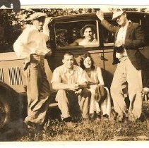 Auto outing, Fall City early 1930s