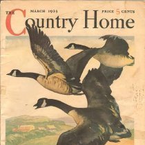 1935 Country Home magazine, Jesse Kelley Fall City
