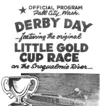 1961 Fall City Derby Day Program and Derby Day Queen Candidates