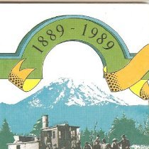 1989 King County Commemorative Centennial Map