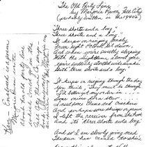 Poem written by Marjorie Raven "The Old Party Line".