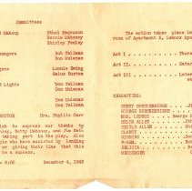 Fall City Junior Class Play 1942