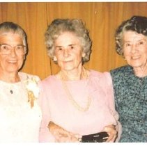 Howe sisters at Bess Howe Harrold's 50th Anniversary. 1990