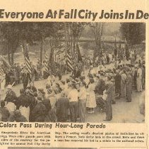 Derby Days clippings 1954-58, Fall City
