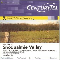 2008 CenturyTel Directory, Snoqualmie Valley Area Code 425