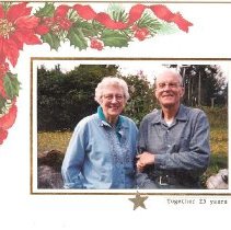 25th Anniversary photo, Claude and Bertha Isackson, Fall City