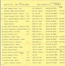 Class of 1941, program for 50th Reunion