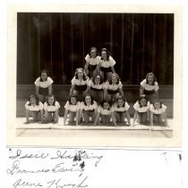 Fall City  tumbling team, c.1940-1942