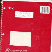 Secretary's Book from Fall City Study Club, 1995-2002