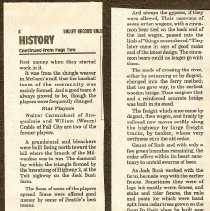 Valley Record Heritage Supplements, 1997, 1999