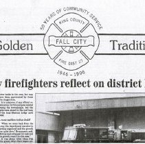 Fall City Fire Dept. 50th Anniversary 1996