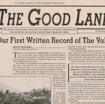 Heritage supplement "All the Good Land" 1993