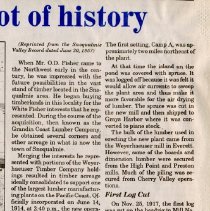 "Snoqualmie Falls Mill Has a Lot of History," 1957