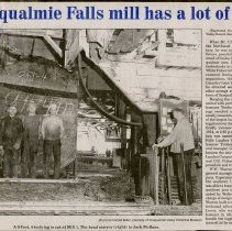 "Snoqualmie Falls Mill Has a Lot of History," 1957