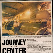 "Journey to the Center of the Falls."  no date