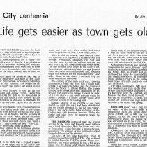 1972 Fall City Centennial articles