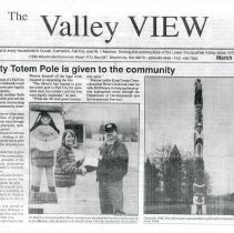 Jack Kelley materials re Fall City Totem Pole