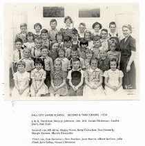Fall City 2nd & 3rd Grades, 1938