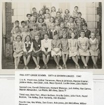 Fall City 6th & 7th Grades, 1942