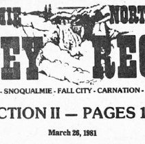 Fall City Study Club's 1,000th meeting 1981