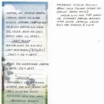 Background on Simon "Time" Bailey and wife Louisa Banks Bailey, Fall City