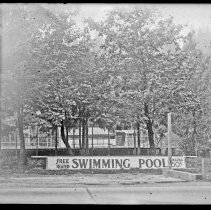 Swimming pool at Raging River Auto Camp, Fall City.