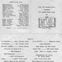 1960 Fall City 8th Grade Graduation