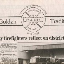 Newspaper articles from scrapbook, 1952-2006