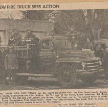 Newspaper articles from scrapbook, 1952-2006