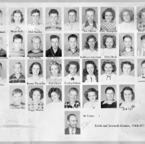 6th and 7th grades, with names