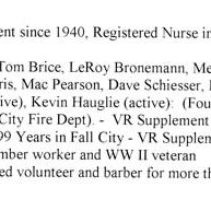 List of Grand Marshals, 1974-2009, and newspaper clippings for some