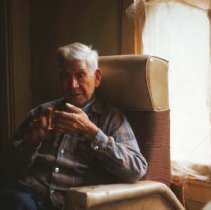 1970 photos of Snoqualmie Elder Ed Davis, by Jack Chisholm