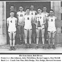 Fall City High Basketball Team, 1938-1939