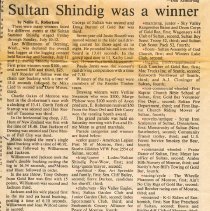 David Moses in logging sports events