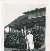 Guy Taylor and sister Olive Taylor Quigley, taken in 1942