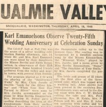 Karl and Inga Emanuelson family