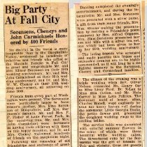 VR Clippings, Fall City residents