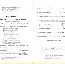 Programs, Eastern Star and Royal Arch Masons, Fall City